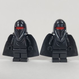 2x LEGO Star Wars Imperial SHADOW GUARD Minifigure sw0604 Lot Weapons Cape 75079