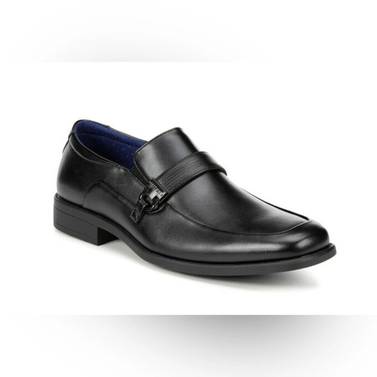 Perry Ellis Portfolio Shoes Mens 10 Loafer Slip On Casual Business Phillip Black Perry Ellis Portfolio Mens Ultra Foam Dress Shoes Size 10  main image 2