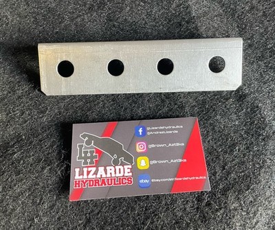Basic 4 hole switch panel *Empty*,  Lowrider Hydraulics