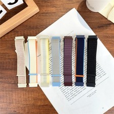 18mm 20mm 22mm Universell Schnellverschluss Nylon Sport Loop Armband Watch Strap