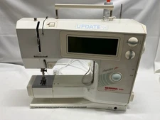 Bernina 1630 Update 1996 Sewing Machine with #37 Presser Foot No Pedal Working