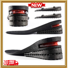Height Increase Insole 3-Layer Air Cushion Heel Insert Lift Shoes Insole for Men