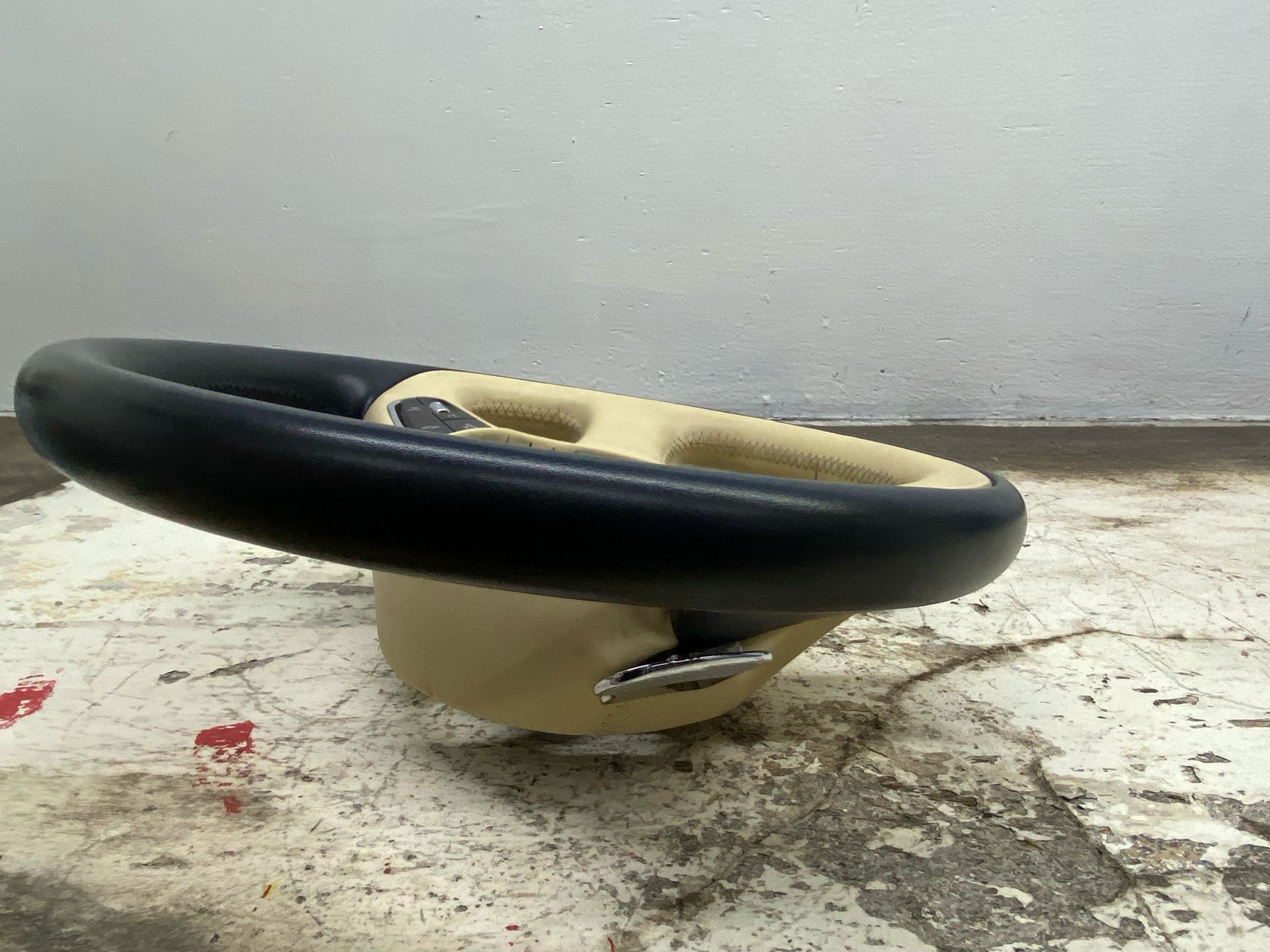2010-2020 BENTLEY MULSANNE OEM FRONT LEFT DRIVER STEEIRNG WHEEL BLUE *WEAR