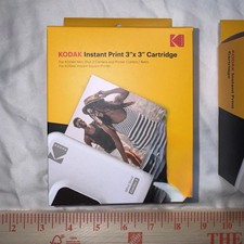2 KODAK Instant Print 3" x 3" Cartridge 20 40 Prints Mini Shot 3 Camera Film