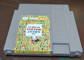 1992 Nintendo NES The Great Waldo Search cartridge *ONLY* Cleaned & Tested