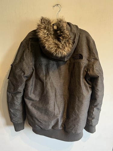 North Face Gotham II HyVent Heavy Goose Down Jacket Gray Mens Medium - Picture 2 of 8