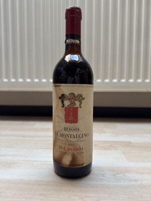 Vintage Vino Rosso di Montalcino 1990 Tenuta Col D'Orcia 75cl 12,5%