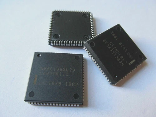 1PCS/2PCS/5PCS/10PCS N80C186XL20 N80C186XL-20 PLCC68 16-Bit Microcontroller