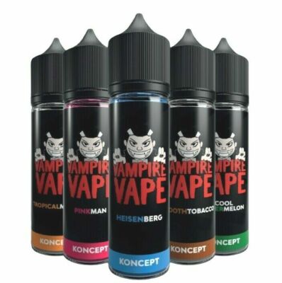 pinkman koncept e-liquid short fill by vampire vape 2 Pack Vampire Vape® Koncept Short Fill E-Liquid Vape E-Cig Juice 0mg  (100ml)