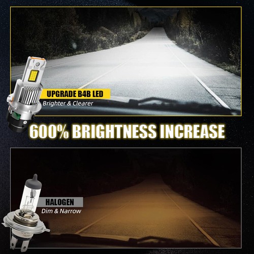 D2S D2R D2C LED Headlight Bulbs 6000K 20000LM Conversion Kit Replace HID Xenon - Picture 12 of 14