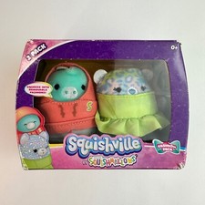 Squishville Squishmallows Fashion Pack Lindsay  Miles 2'' Soft Plush Details