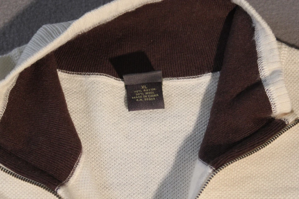 AIGLE Mens New $110 Wool Blend Lightweight Pullover Sweater Shirt L Large NWT - Image 3 of 4
