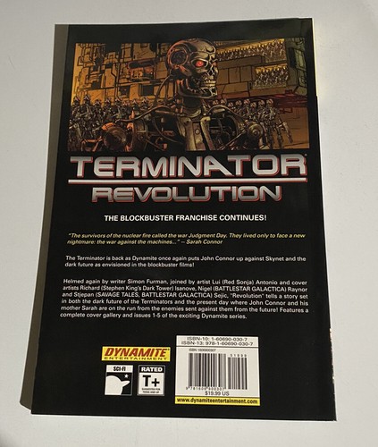 DYNAMITE TERMINATOR REVOLUTION Collected TPB Continuing the T2 Saga - Picture 2 of 3
