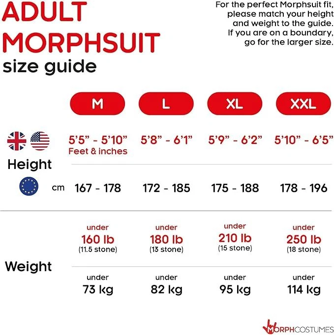 Adulto Momia Morphsuit Halloween Vestido Elegante Disfraz Egipcio M - XXL Morphsuits Foto 3 de 3