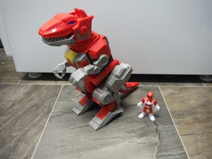 imaginext power rangers t rex