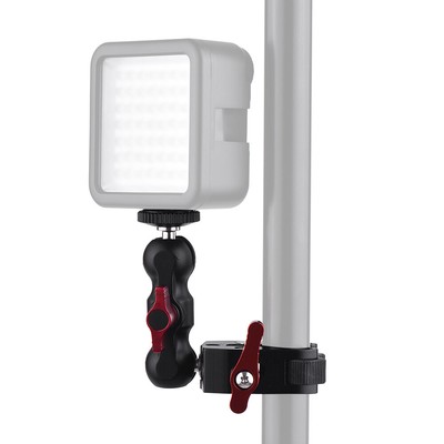 Andoer Multi-function Ball Head Clamp Ball Mount Clamp  Arm  O5C0