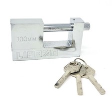 Heavy Duty Padlock or Chain Lock 100mm Shipping Container Garage Warehouse 3 key
