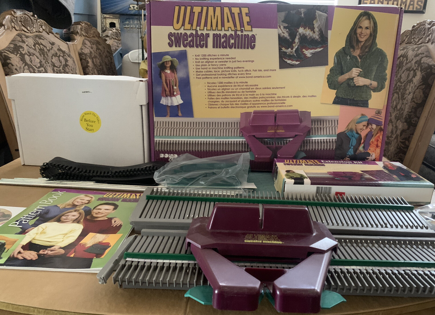 VTG ULTIMATE SWEATER MACHINE Knitting 