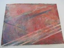 JAY WHITEHEAD PAINTING LARGE ABSTRACT MODERNIST EXPRESSIONIST VINTAGE SIGNED 