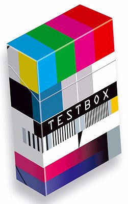 ZIGARETTENSCHACHTEL ÜBERZIEHER HÜLLE slipp overall mit Deckel TESTBOX Testbild