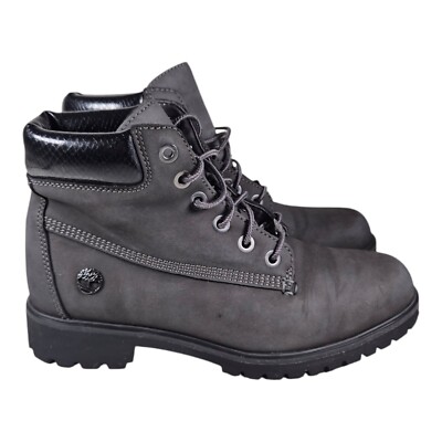 Timberland Lyonsdale Boots Dark Grey Nubuck Women's UK Size