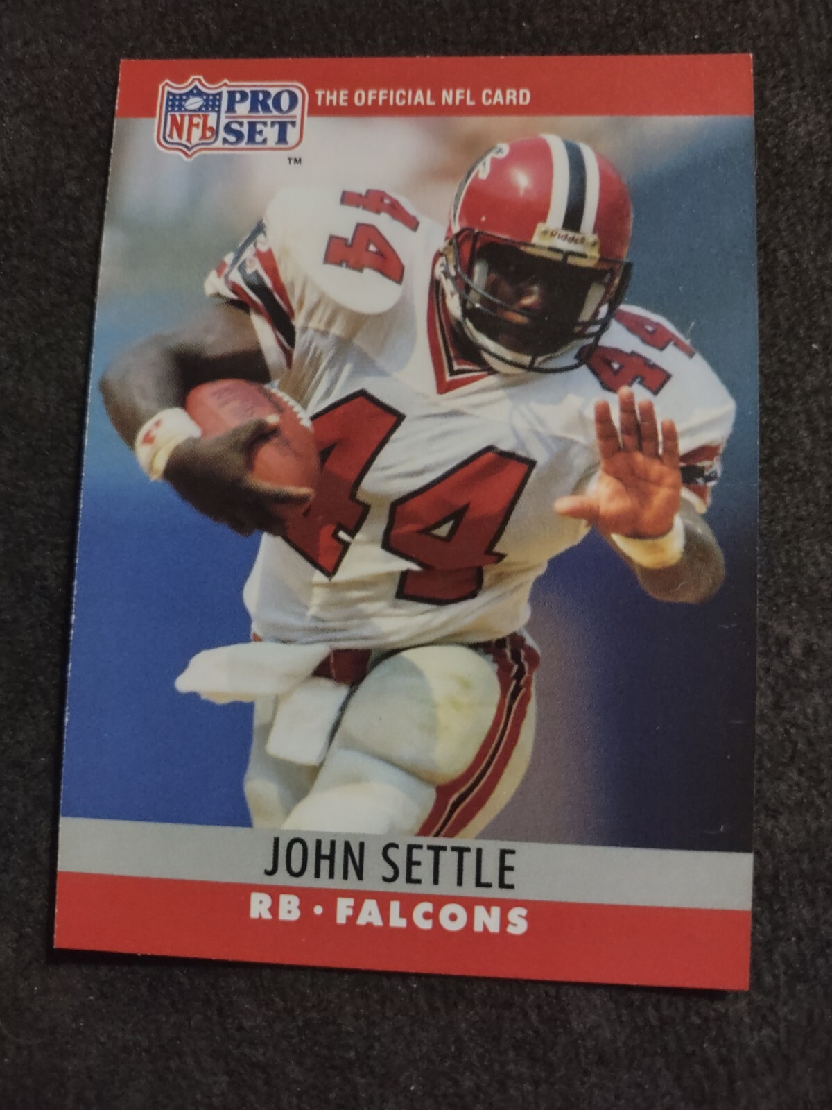 1990 Pro Set John Settle Atlanta Falcons #37 Football Card