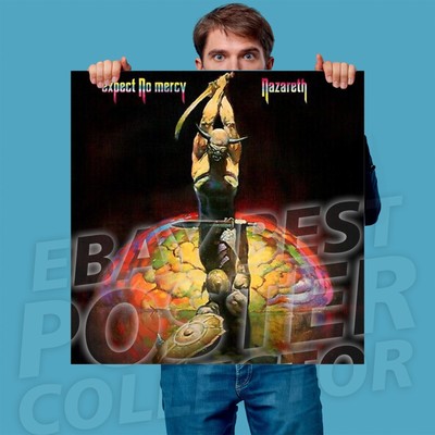 NAZARETH Expect No Mercy BANNER Poster Tapestry Vinyl album art