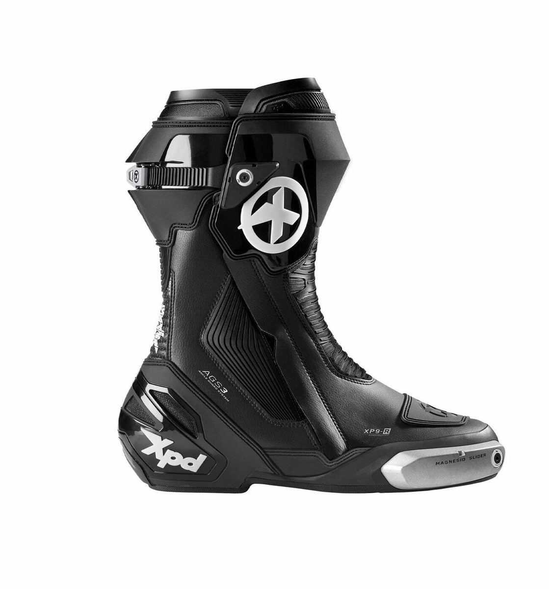SPIDI XP9-R LEATHER Motorcycle Racing Shoes Track day Boots# S91