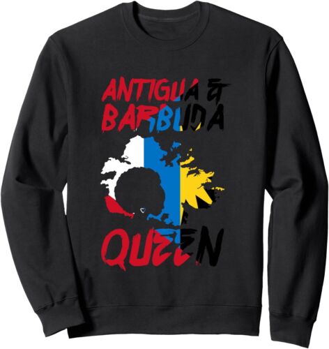 Antigua & Barbuda Queen Antigua And Barbuda Flag Pride Love Sweatshirt