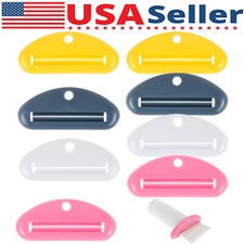 8-Piece Tube Squeezer Dispenser Set - Toothpaste Holder Roller, Bathroom Extract