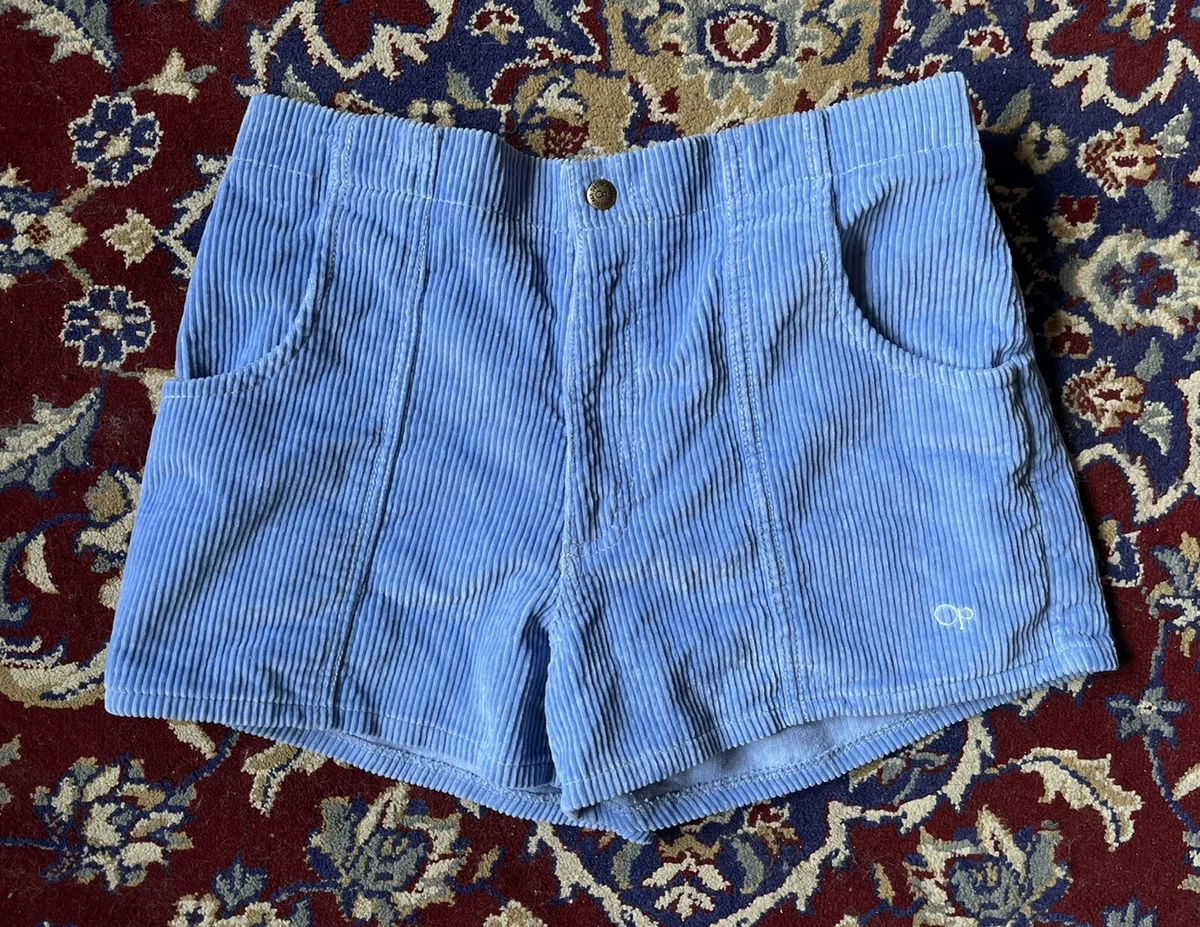 vintage ocean pacific corduroy shorts 70s 80s Beautiful Blue eBay