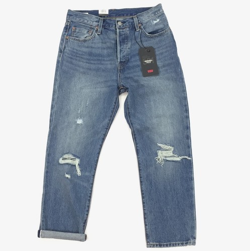 New Women's Levi's 501 Premium Selvedge 