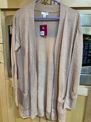Cardigan/Sweater soft peach Long Sleeve 