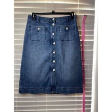 Talbot womens denim skirt size 12