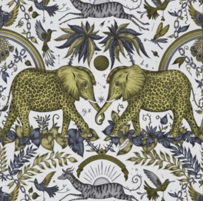 CLARKE & CLARKE ZAMBEZI GOLD WALLPAPER W0121/02 G Batch 