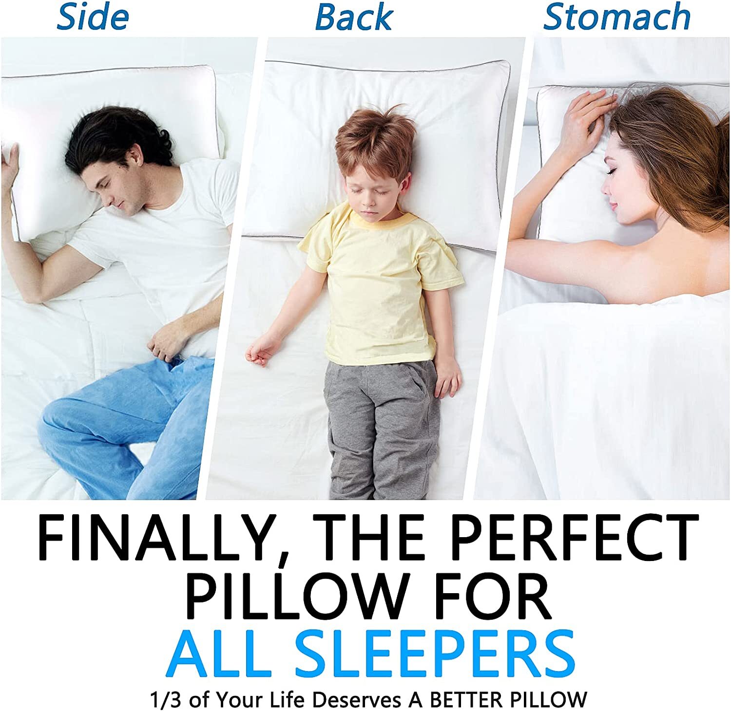 6x Hotel Quality Pillow Breathable Cooling Pillows Queen King Single