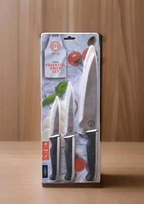 MasterCHEF The Champions Collection 3pc. Chef Choice Knife Set - NEW FOR 2023