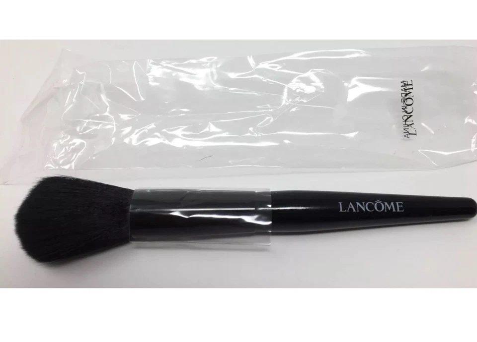 Juego de 2 cepillos: LANCOME Brush Face Blender Cheek Powder 6,5 pulgadas y cepillo pequeño Foto 4 de 4