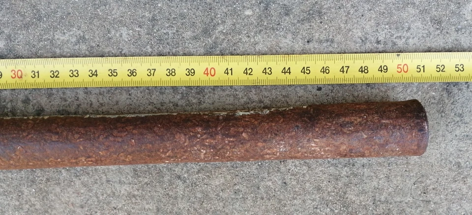 E3- OLD TOOL outil ancien valet d’établi presse de menuisier ébéniste 50,5cm - Photo 2/4