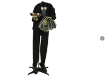 Haunted Hill Farm 4.17-ft Talking Lighted Animatronic Zombie w/Standing