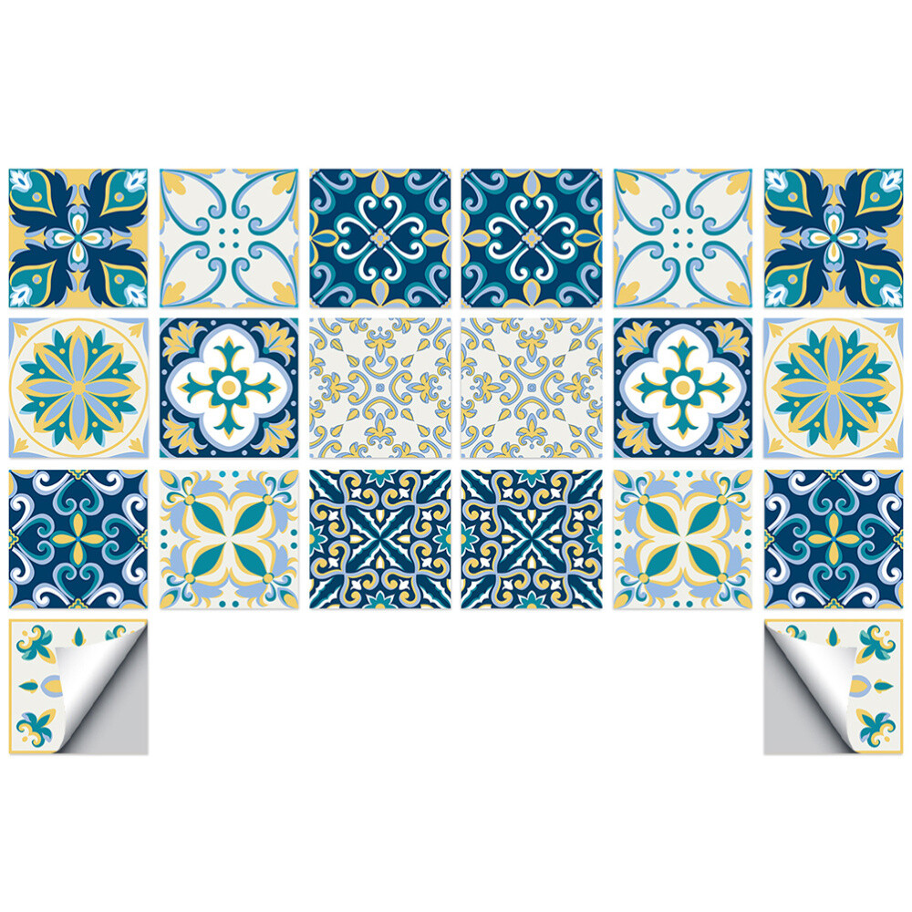 20 Pcs Pvc Wall Sticker Child Stickers for Boys Tile Wallpaper Bedroom