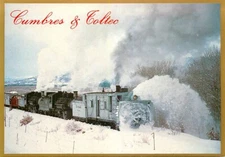 Postcard Rotary Snow Plow, Cumbres & Toltec Scenic Railway, Colorado