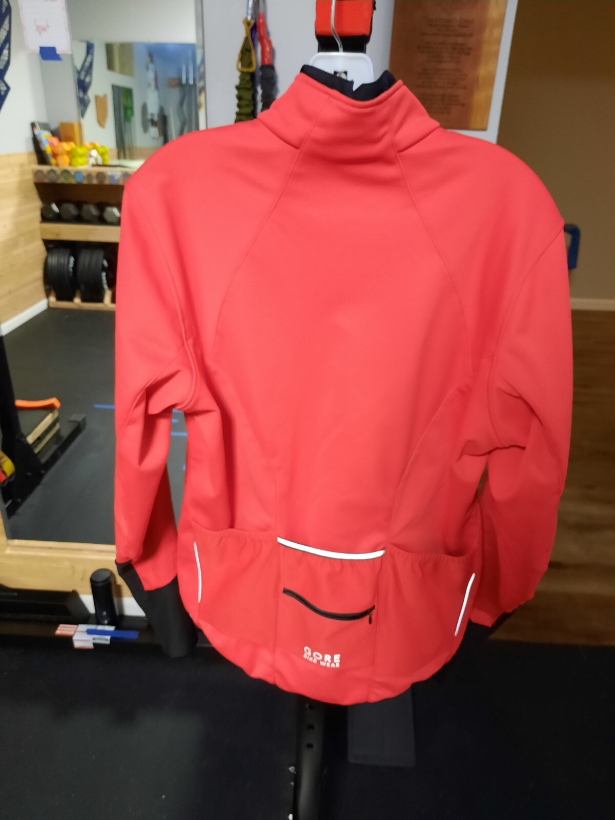 Gore Bike Wear Windstopper Jacket Men's L Cycling Full Zip 