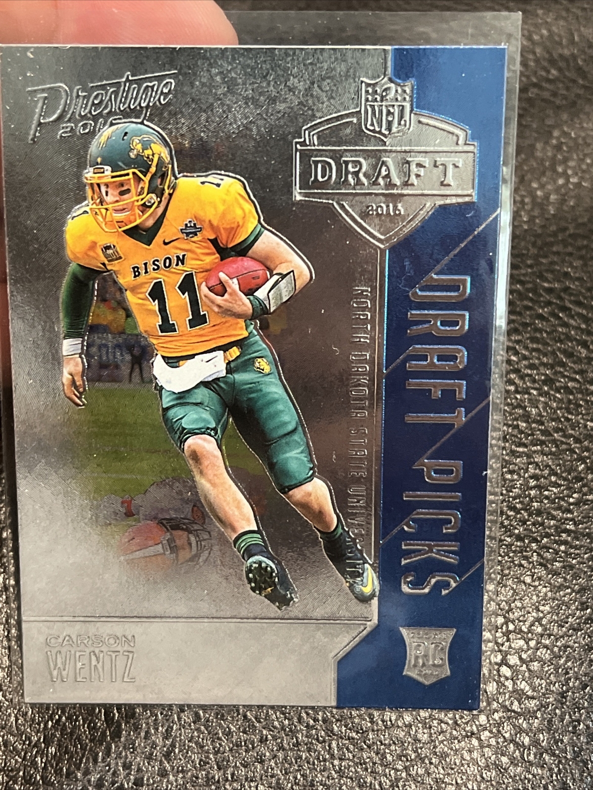 2016 Prestige Draft Picks #3 Carson Wentz (RC) Eagles / Colts Rookie