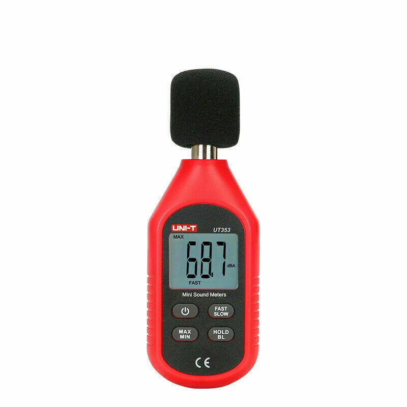 UNI-T UT353 Mini Sound Level Meter 30-130dB Instrumentation Noise Decibel Mon✦Kd - Image 4 of 4