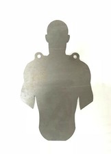 AR500 Steel Target Combat Torso Silhouette 1/2"X 12"X 20"
