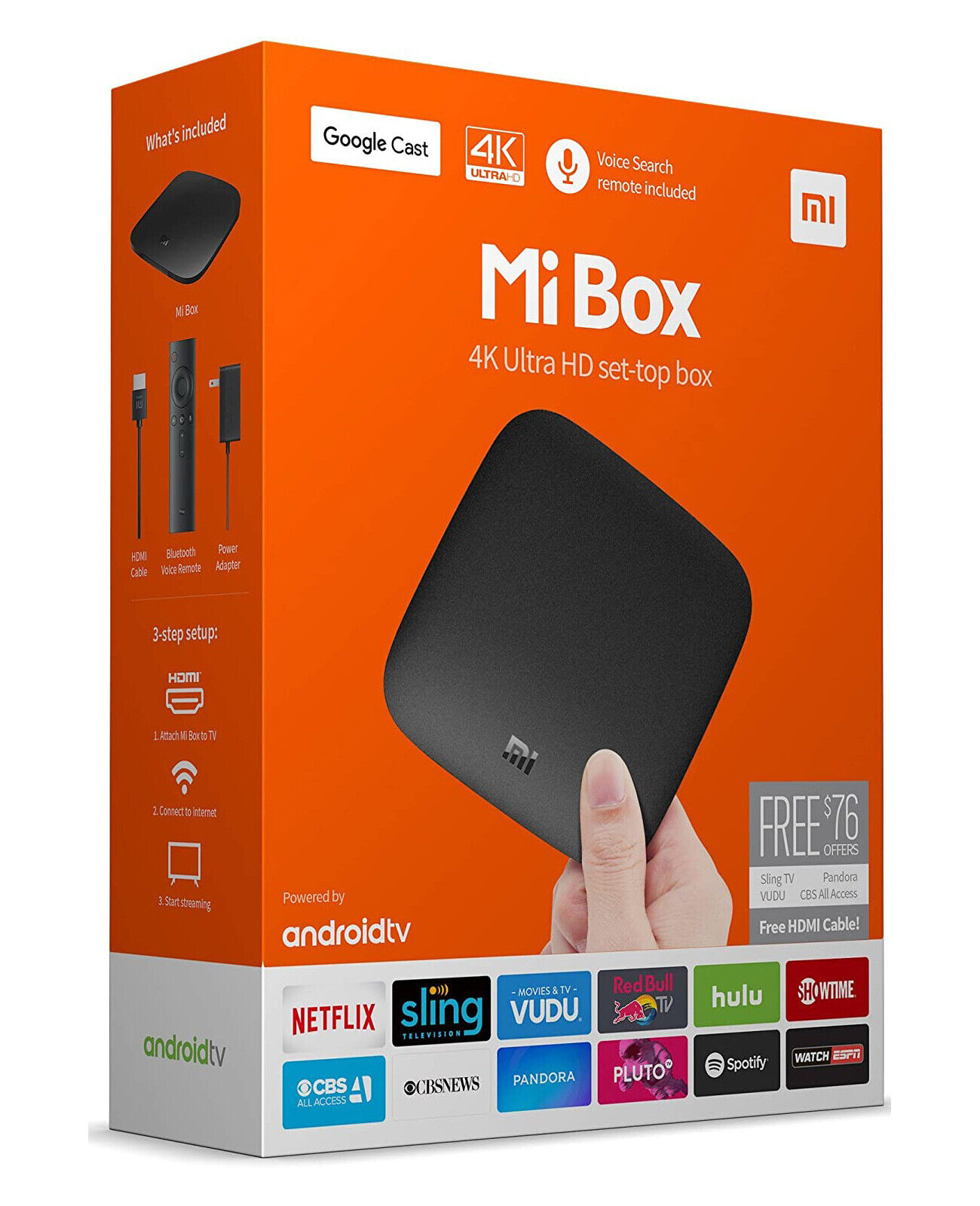 Xiaomi MI TV BOX S | BOITIER ANDROID TV | PLANET TV SAT