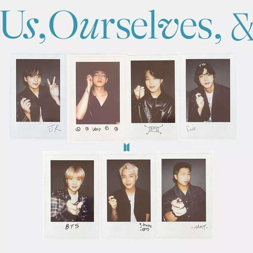 BTS Special 8 Photo-Folio Us, Ourselves, and BTS WE Official INSTANT Photo  SET