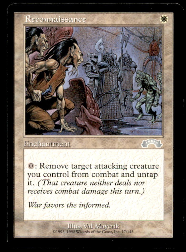 MTG Reconnaissance LP Light Play Exodus [38]