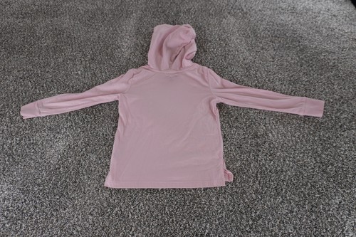 Champion Shirt Girls 6X Pink Long Sleeve Hoodie Lightweight Pullover Athletic - Picture 11 of 18
